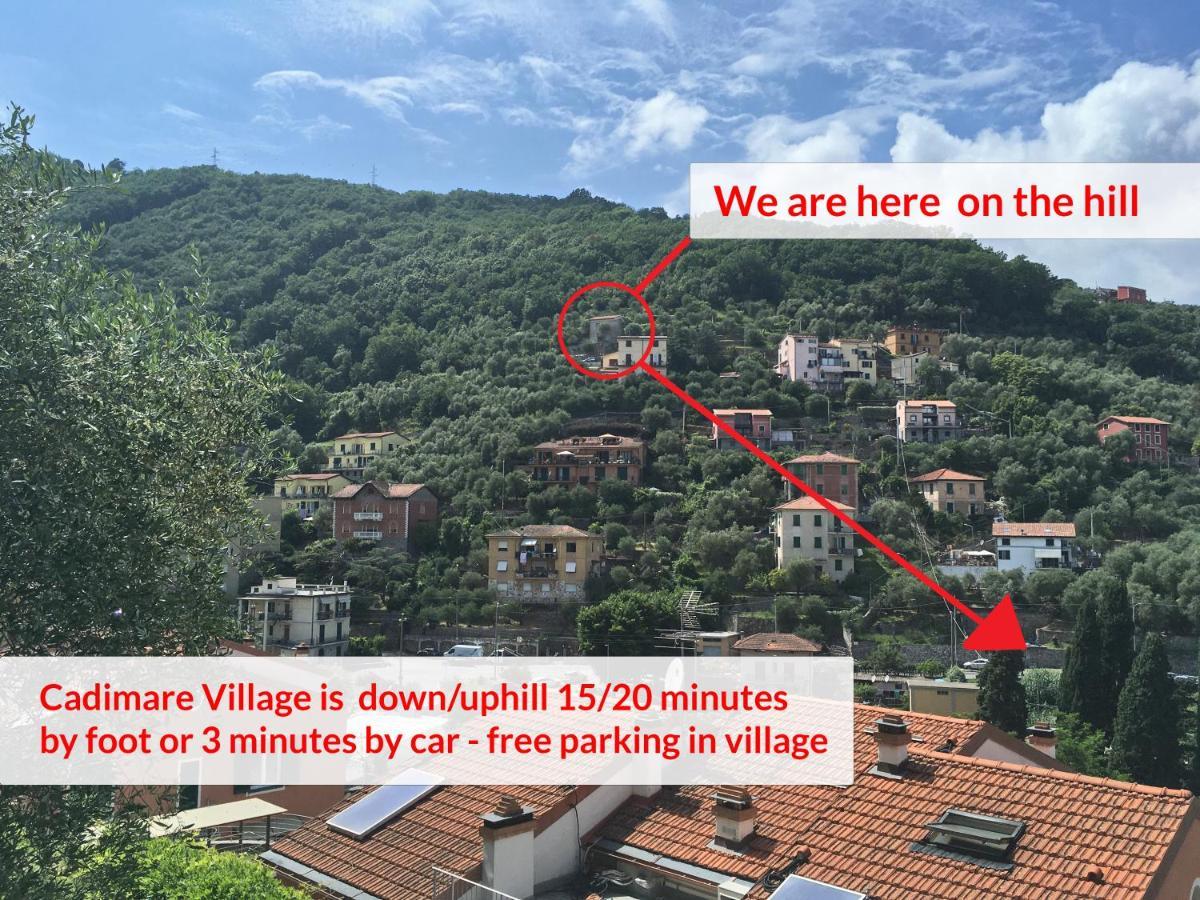 La Terrazza Con L'Ulivo - Guesthouse Con Terrazza E Vista Sul Golfo Dei Poeti La Spezia Exterior foto